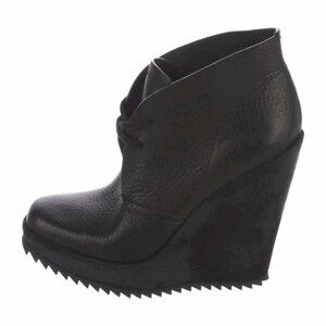 Pedro Garcia Leather Lace-Up Boots - 10